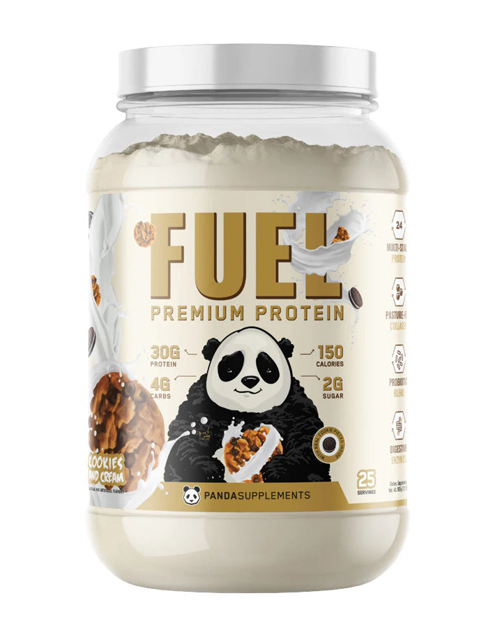 Panda supplements FUEL Premium protein cookies & cream