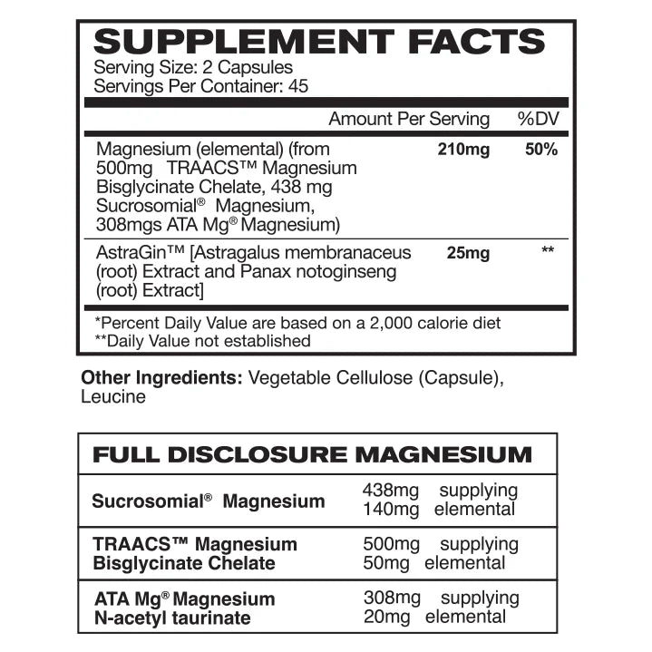 Astroflav Magnesium | Premium 3 Source Blend