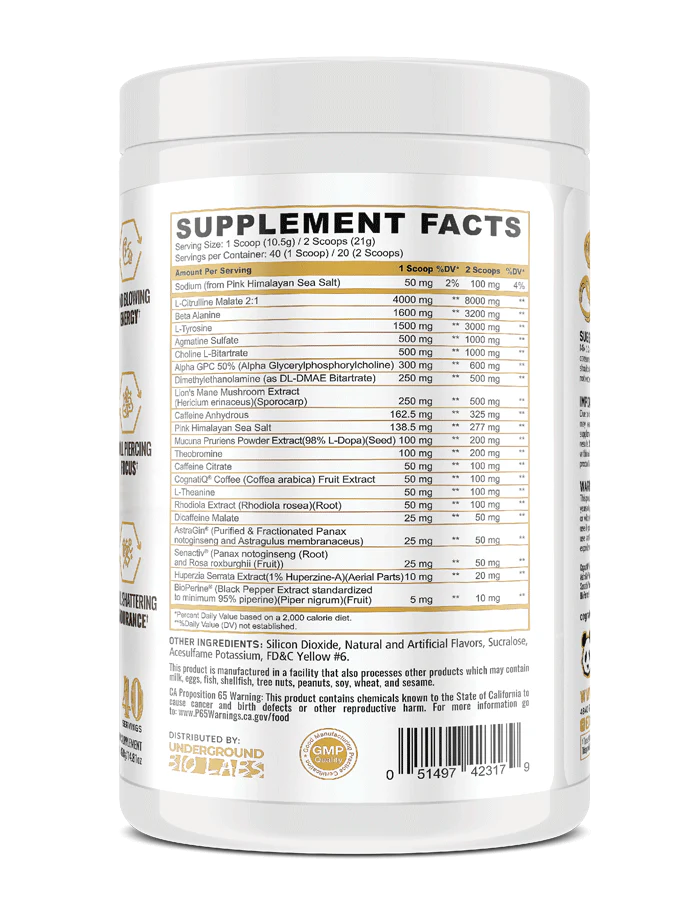 panda supplements skull nootropic pre workout 